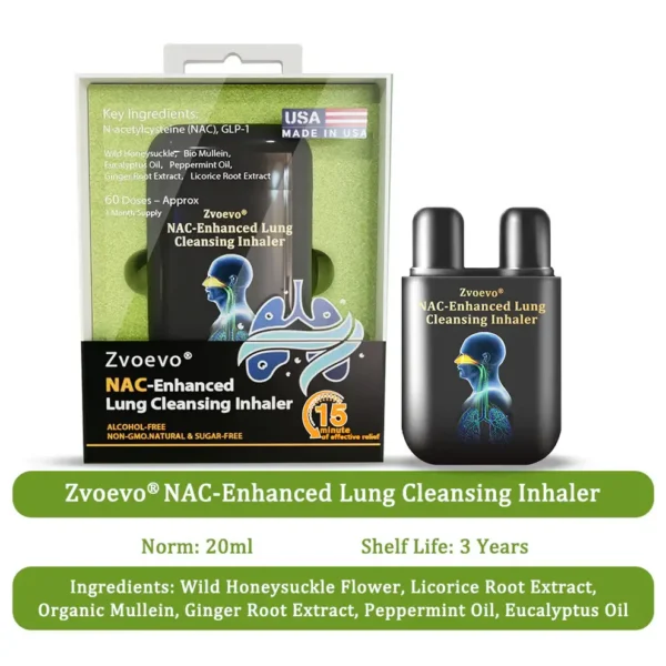 Zvoevo® NAC-Enhanced Lung Cleansing Inhaler