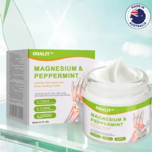 ODALIT™ Magnesium & Peppermint Arthritis Pain Relief and Bone Healing Cream