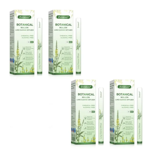 💖✅US Owned and Operated：Zvoevo® Botanical Mullein Lung Cleanse Diffuser(🫁Cough, wheezing, shortness of breath, sputum, stuffy nose, bronchitis, bronchitis, allergy symptoms, lung discomfort💝)