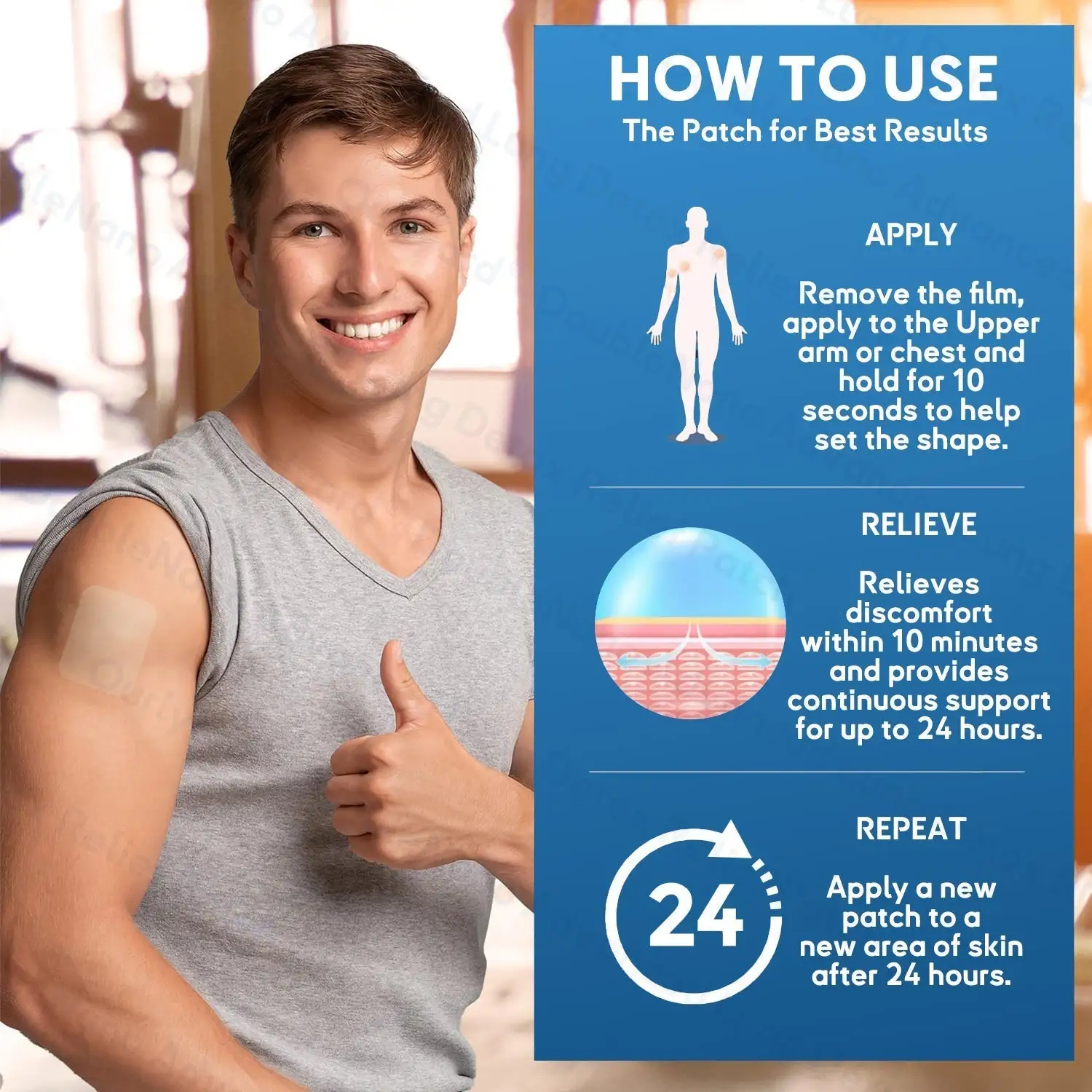 Zvoevo® DoubleNano COPD Relief Patch