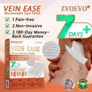 🎁💐Zvoevo® Vein Ease Microneedle Care Patch(For Spider Veins, Varicose Veins, Swelling & Leg Fatigue)