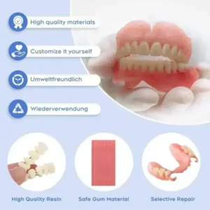 Dresfa® Medical Full Denture with Strong Suction